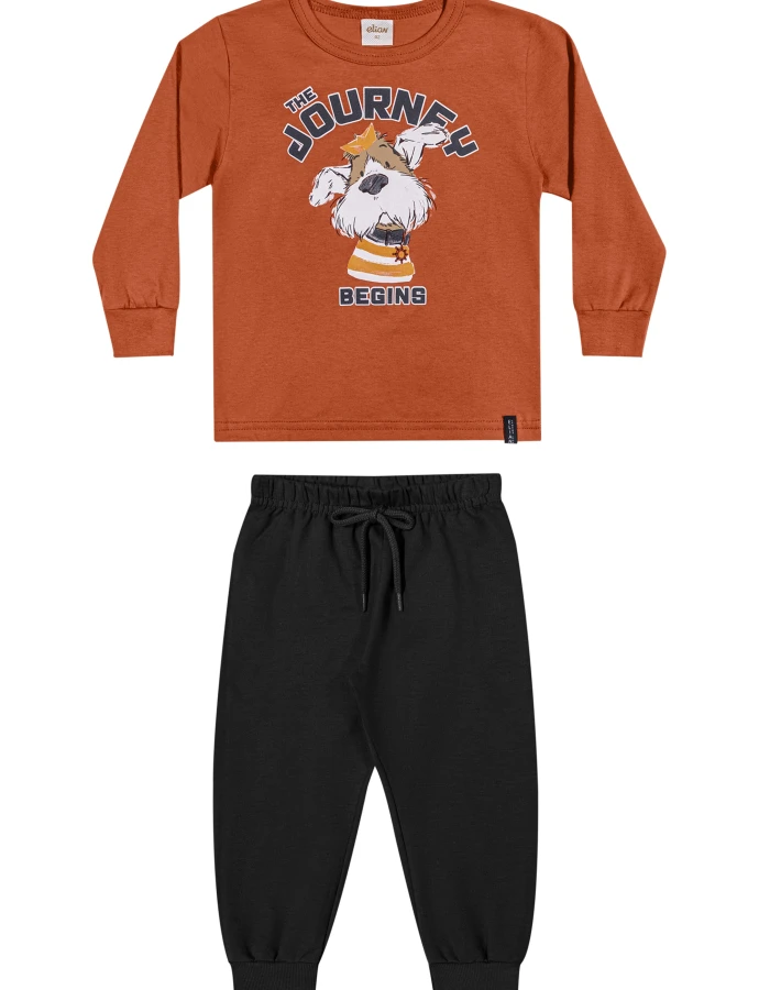 CONJUNTO REMERA M/L + PANTALON